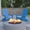 Flash Furniture Blue All-Weather Folding Adirondack Chairs, PK 2 2-JJ-C14505-BLU-GG - alternate 1